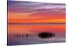 Canada, Manitoba, Winnipeg. Lake Winnipeg at sunrise.-Jaynes Gallery-Stretched Canvas