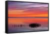 Canada, Manitoba, Winnipeg. Lake Winnipeg at sunrise.-Jaynes Gallery-Framed Stretched Canvas