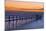 Canada, Manitoba, Winnipeg. Pier on Lake Winnipeg at dawn.-Jaynes Gallery-Mounted Photographic Print