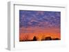 Canada, Manitoba, Winnipeg. Sky at sunset.-Jaynes Gallery-Framed Photographic Print