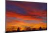 Canada, Manitoba, Winnipeg. Sky at sunset.-Jaynes Gallery-Mounted Photographic Print