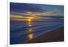 Canada, Manitoba, Winnipeg. Sunrise on Lake Winnipeg beach.-Jaynes Gallery-Framed Photographic Print