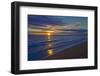 Canada, Manitoba, Winnipeg. Sunrise on Lake Winnipeg beach.-Jaynes Gallery-Framed Photographic Print