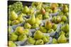 Canada, Montreal, Marche Jean Talon Market, Pears-Walter Bibikow-Stretched Canvas