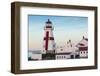 Canada, New Brunswick, Campobello Island. Head Harbour Lightstation lighthouse.-Walter Bibikow-Framed Photographic Print