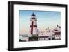 Canada, New Brunswick, Campobello Island. Head Harbour Lightstation lighthouse.-Walter Bibikow-Framed Photographic Print