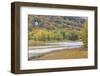 Canada, New Brunswick, Kennebecasis River Valley, Hampton. Autumn foliage.-Walter Bibikow-Framed Photographic Print