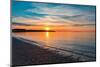 Canada, New Brunswick, St. Martins. Sunrise on Bay of Fundy.-Jaynes Gallery-Mounted Photographic Print