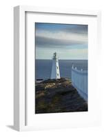 Canada, Newfoundland, Cape Spear Lighthouse.-Patrick Wall-Framed Photographic Print