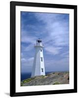 Canada, Newfoundland, Signal Hill National Historic Site, Cape Spear Lighthouse-John Barger-Framed Photographic Print