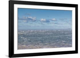 Canada, Nova Scotia, Advocate Harbour. High winds on the Bay of Fundy-Walter Bibikow-Framed Photographic Print