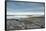 Canada, Nova Scotia, Blue Rocks. Coastal fishing village, rocky shoreline.-Walter Bibikow-Framed Stretched Canvas