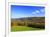 Canada, Nova Scotia, Cape Breton, Cabot Trail, Fall colors in Margaree-Patrick J. Wall-Framed Photographic Print