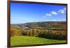 Canada, Nova Scotia, Cape Breton, Cabot Trail, Fall colors in Margaree-Patrick J. Wall-Framed Photographic Print