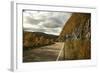 Canada, Nova Scotia, Cape Breton, Cabot Trail in Golden Fall Color-Patrick J. Wall-Framed Photographic Print