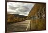 Canada, Nova Scotia, Cape Breton, Cabot Trail in Golden Fall Color-Patrick J. Wall-Framed Photographic Print