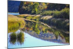 Canada, Nova Scotia, Cape Breton, Cabot Trail, Margaree river reflections-Patrick J. Wall-Mounted Photographic Print