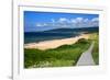 Canada, Nova Scotia, Cape Breton, Inverness Beach Boardwalk-Patrick J^ Wall-Framed Photographic Print