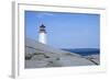Canada, Nova Scotia, Early Morning at Peggy's Cove Light-Ann Collins-Framed Photographic Print