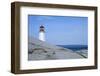 Canada, Nova Scotia, Early Morning at Peggy's Cove Light-Ann Collins-Framed Photographic Print