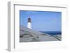 Canada, Nova Scotia, Early Morning at Peggy's Cove Light-Ann Collins-Framed Photographic Print