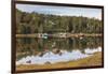 Canada, Nova Scotia, Glen Haven. Small coastal harbor.-Walter Bibikow-Framed Photographic Print