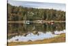 Canada, Nova Scotia, Glen Haven. Small coastal harbor.-Walter Bibikow-Stretched Canvas