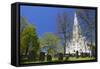 Canada, Nova Scotia, Halifax. Saint Mary's Cathedral Basilica.-Kymri Wilt-Framed Stretched Canvas