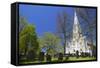 Canada, Nova Scotia, Halifax. Saint Mary's Cathedral Basilica.-Kymri Wilt-Framed Stretched Canvas