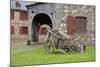 Canada, Nova Scotia, Louisbourg. Fortress of Louisbourg. Wooden Wagon-Cindy Miller Hopkins-Mounted Photographic Print