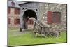 Canada, Nova Scotia, Louisbourg. Fortress of Louisbourg. Wooden Wagon-Cindy Miller Hopkins-Mounted Photographic Print