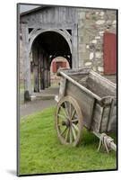 Canada, Nova Scotia, Louisbourg. Fortress of Louisbourg. Wooden Wagon-Cindy Miller Hopkins-Mounted Photographic Print
