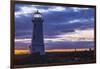 Canada, Nova Scotia, Louisbourg Lighthouse.-Walter Bibikow-Framed Photographic Print