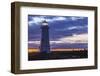 Canada, Nova Scotia, Louisbourg Lighthouse.-Walter Bibikow-Framed Photographic Print