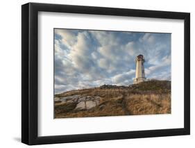 Canada, Nova Scotia, Louisbourg Lighthouse.-Walter Bibikow-Framed Photographic Print