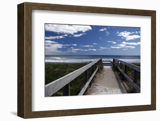 Canada, Nova Scotia. Martinique Beach Provincial Park.-Kymri Wilt-Framed Photographic Print