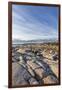 Canada, Nova Scotia, Peggy's Cove. Atlantic Coast and rocky coastline.-Walter Bibikow-Framed Photographic Print