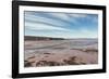 Canada, Nova Scotia, Walton. Low tide on the Minas Basin.-Walter Bibikow-Framed Photographic Print