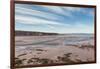 Canada, Nova Scotia, Walton. Low tide on the Minas Basin.-Walter Bibikow-Framed Photographic Print