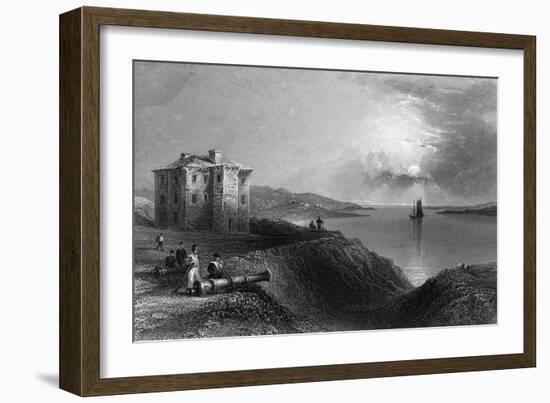 Canada Nova Scotia-WH Bartlett-Framed Art Print