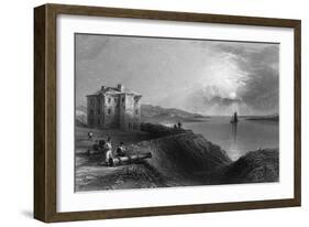 Canada Nova Scotia-WH Bartlett-Framed Art Print