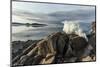 Canada, Nunavut, Iceberg Stranded by Low Tide Along Frozen Channel-Paul Souders-Mounted Photographic Print