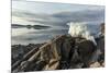 Canada, Nunavut, Iceberg Stranded by Low Tide Along Frozen Channel-Paul Souders-Mounted Photographic Print