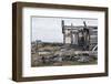 Canada, Nunavut Territory, Abandoned Ruins of Trading Post Along Hudson Bay at Fullerton Harbor-Paul Souders-Framed Photographic Print