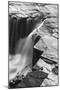 Canada, Ontario. Black and White Image Detail of Kakabeka Falls-Judith Zimmerman-Mounted Photographic Print