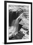 Canada, Ontario. Black and White Image Detail of Kakabeka Falls-Judith Zimmerman-Framed Photographic Print