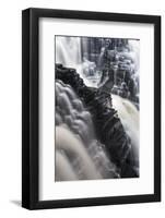 Canada, Ontario. Detail of Kakabeka Falls-Judith Zimmerman-Framed Photographic Print