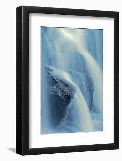 Canada, Ontario. Detail of Water Falling over Rocks at Raleigh Falls-Jaynes Gallery-Framed Photographic Print