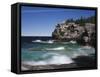 Canada, Ontario, Lake Huron in Bruce Peninsula National Park-Mike Grandmaison-Framed Stretched Canvas