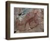 Canada, Ontario, Lake Superior Park, Agawa Rock Pictographs-Frank Zurey-Framed Photographic Print